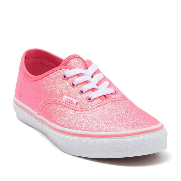 Vans Shoes - NWT Vans Glitter Neon Glow Authentic Low Sneaker